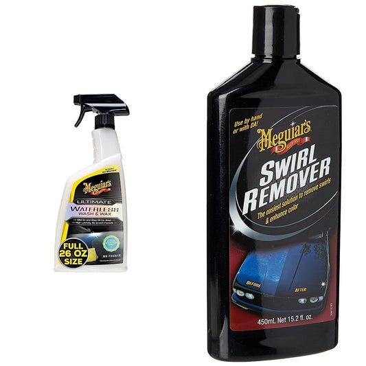 Lavado y Encerado Instantáneo Meguiar's Oficial en Lavado y Removedor de Marcas Circulares