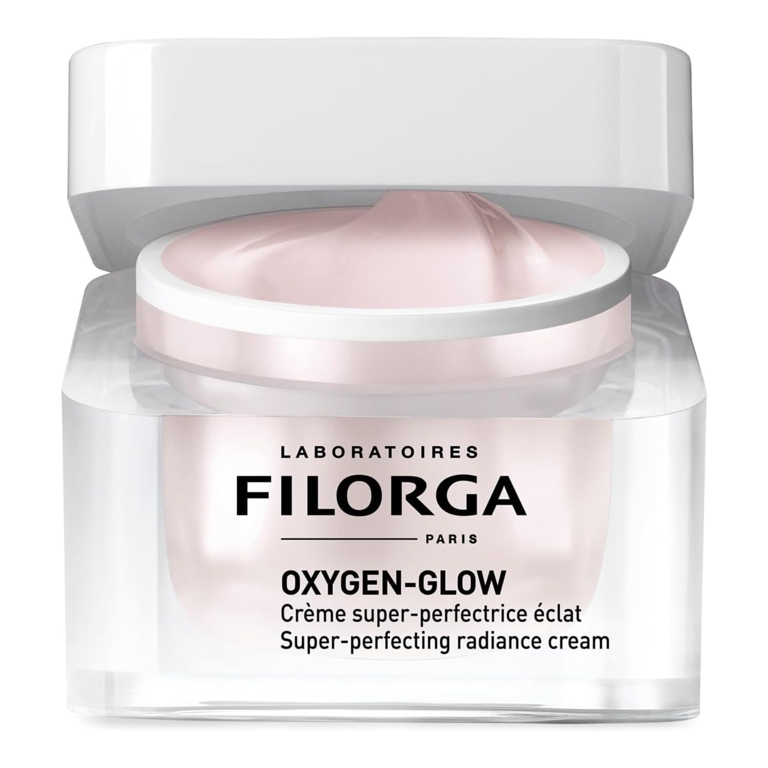 Oxygen-Glow Super-Perfecting Radiance Crema Diaria para la Piel, Tratamiento Hidratante con un Impulso Hidratante de Ácido Hialurónico y Enzimas Desintoxicantes para una Cara Impecable
