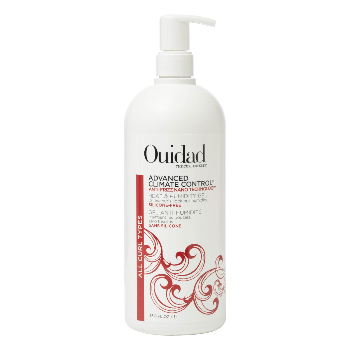 OUIDAD Advanced Climate Control Heat & Humidity Gel, 33.8 Fl Oz
