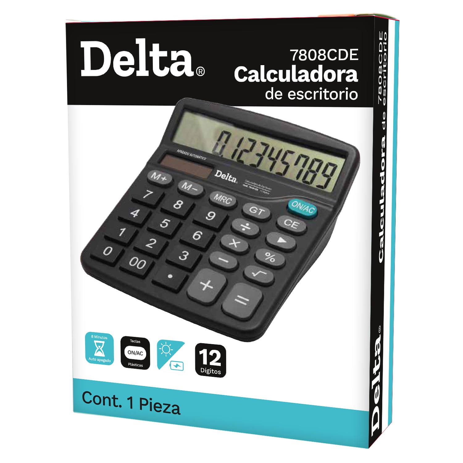 BARRILITO Calculadora de Escritorio. 12 dígitos 7808CDE