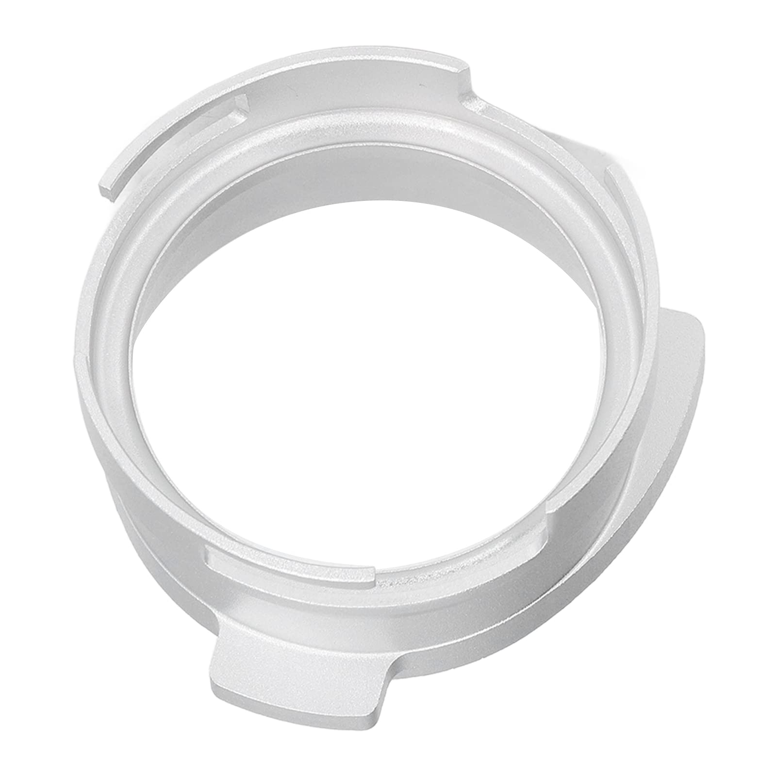 Embudo de Dosificación Tgoon Plata de Café en Acero Inoxidable de 54 Mm