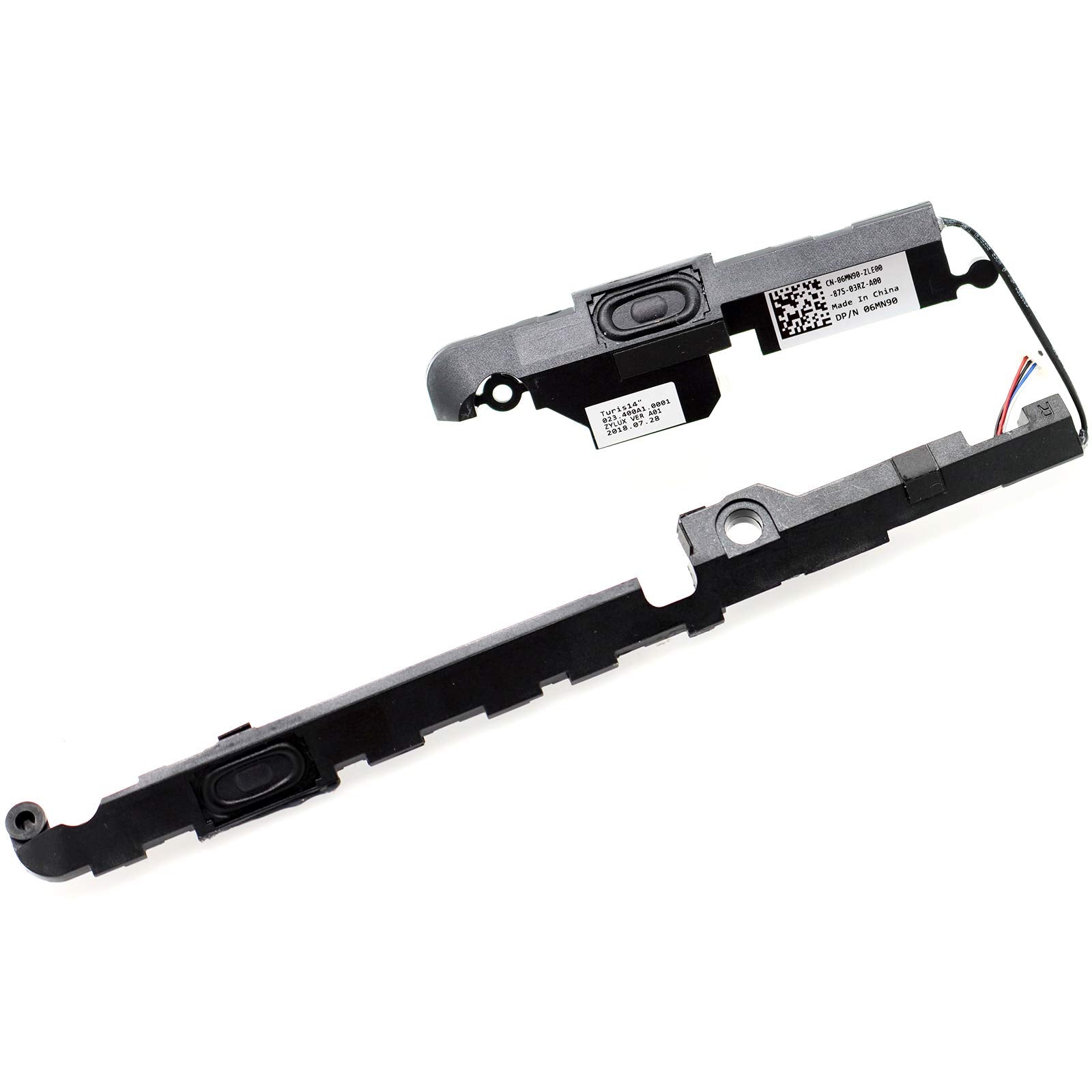 Deal4GO Juego de altavoces internos izquierdo y derecho de repuesto para Dell Inspiron 14 3462 3465 3467 3468 3473 3476 3478 023.400A1.0001 6MN90 06MN90