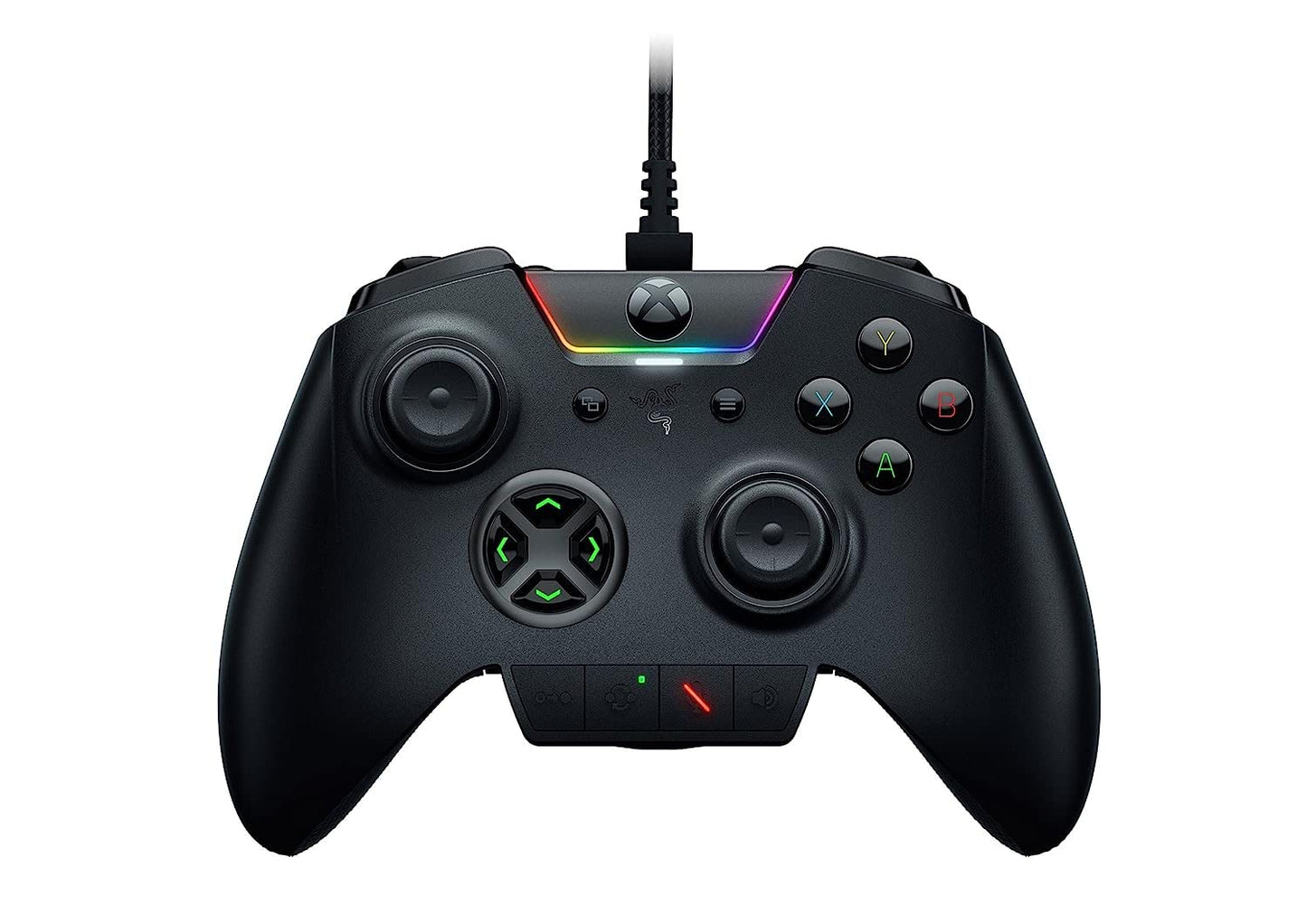 Gamepad Razer Wolverine Negro Personalizable con Varillas Intercambiables para Xbox One y PC Reacondicionado