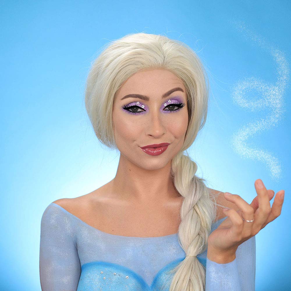 Mehron intensa Pro Polvos Prensados - Cielo de la mañana (L azul)