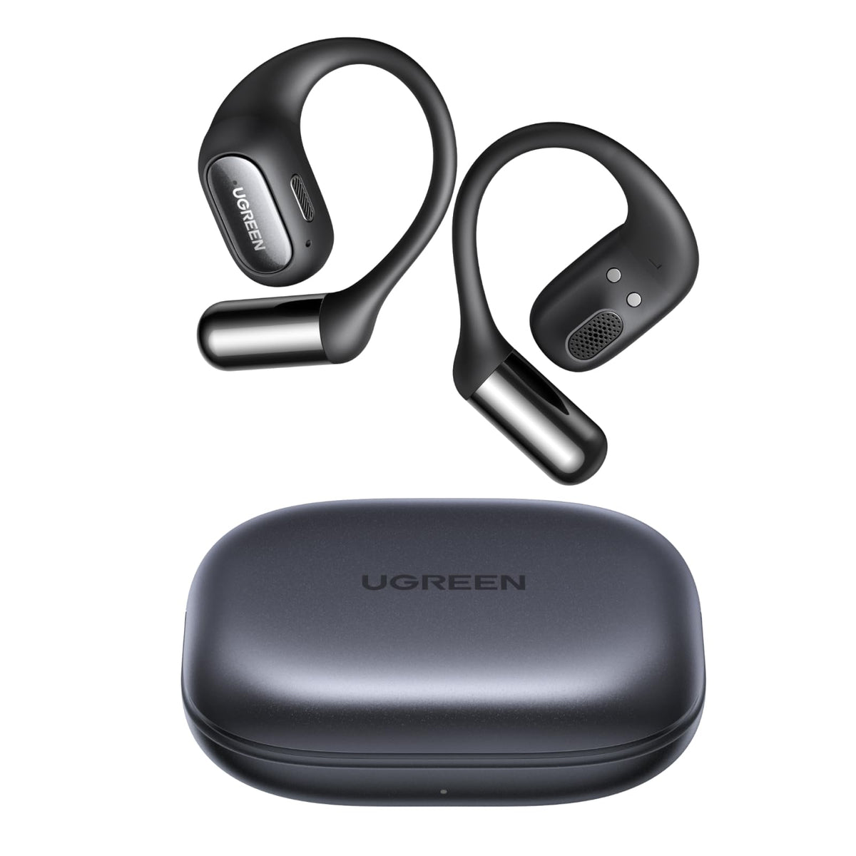 Audífonos Bluetooth UGREEN Open Ear 32H con 4 Micrófonos IA