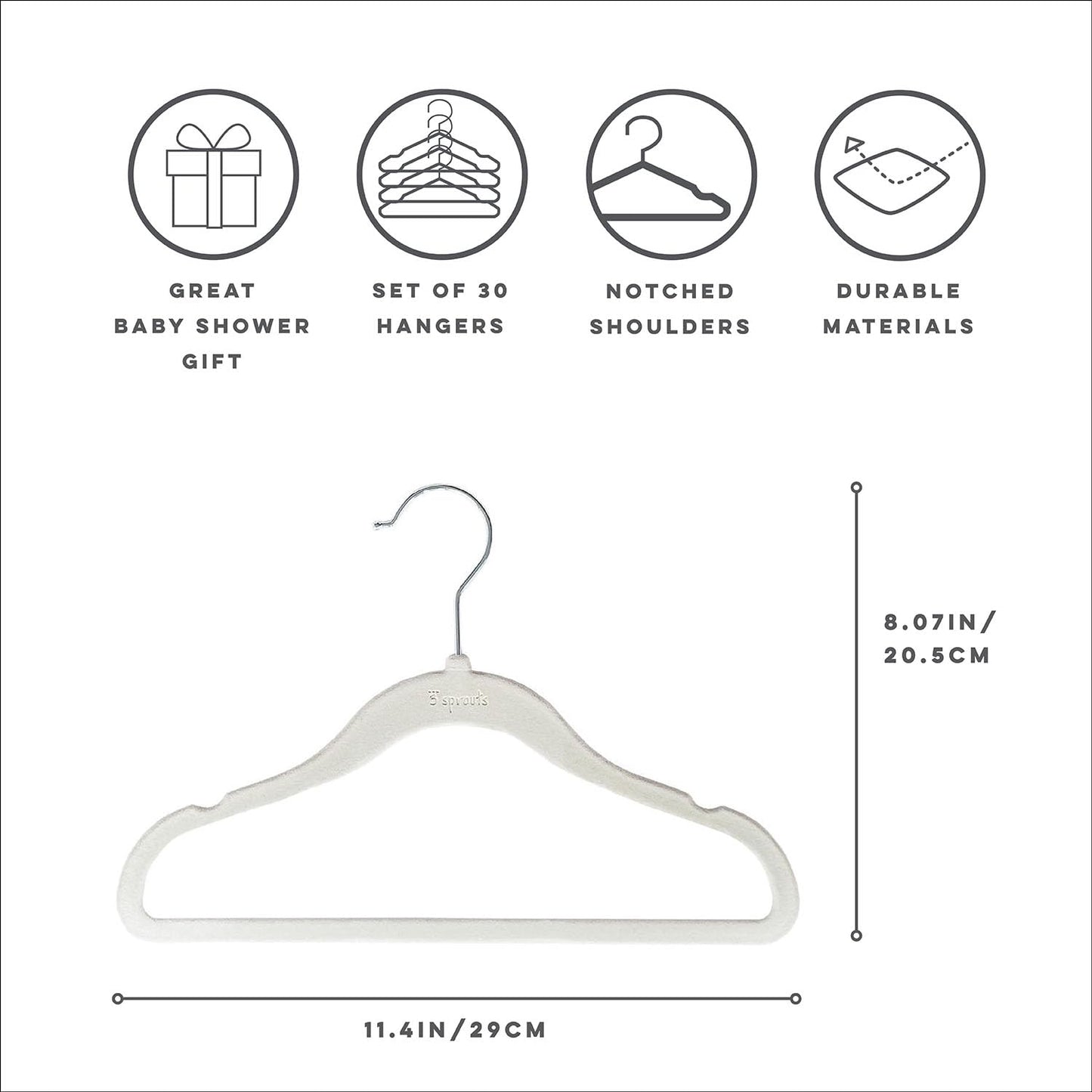 3 perchas de terciopelo para bebé, antideslizantes, para bebés y niños pequeños, perchas delgadas de terciopelo para niños y bebés, 5 unidades, color verde