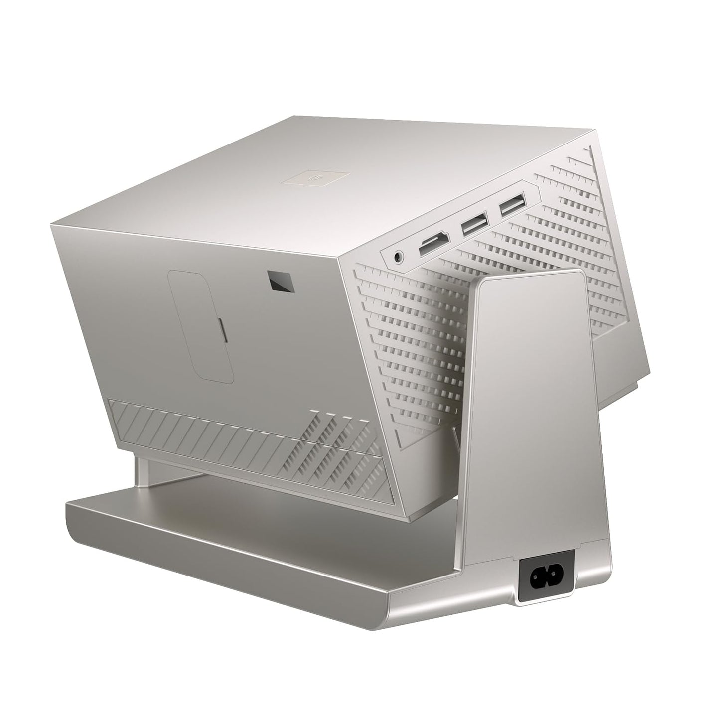 AOSO Proyector Portatil Ldeal para Ver Copa Mundial，1080P & 4K Proyectores Inteligente, 4000+ Apps con Prime Video, Estándar 300 ANSI Mini Proyector，Bluetooth5.2 & WiFi 6 con HDMI(Blanco