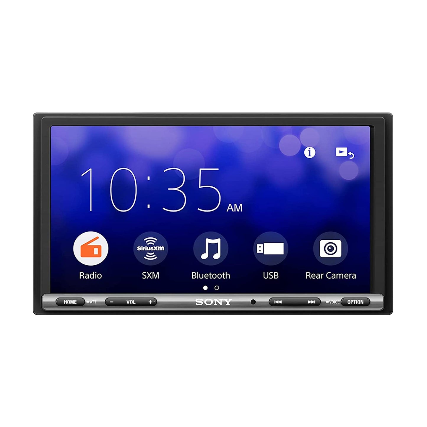 Sony XAV-AX3200 Receptor Multimedia de 7 Pulgadas con Apple CarPlay/Android Auto