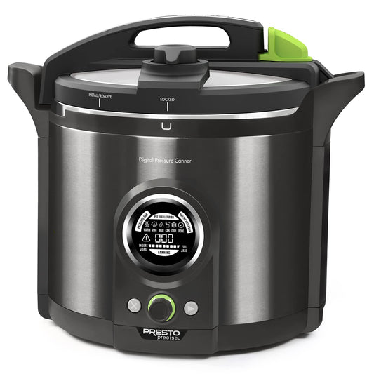 Bote de presión eléctrico de acero inoxidable de 12 cuartos