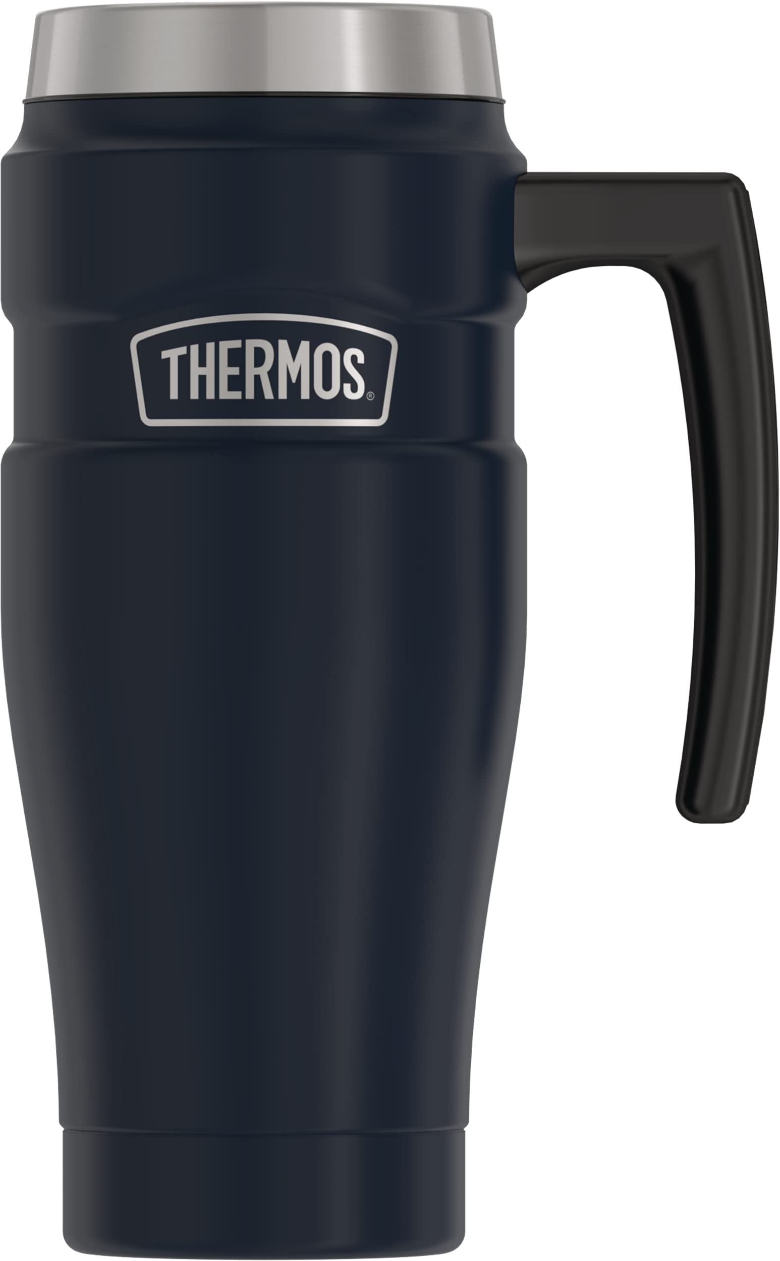 Taza de Viaje Thermos Stainless King azul Mate Aislada al Vacío