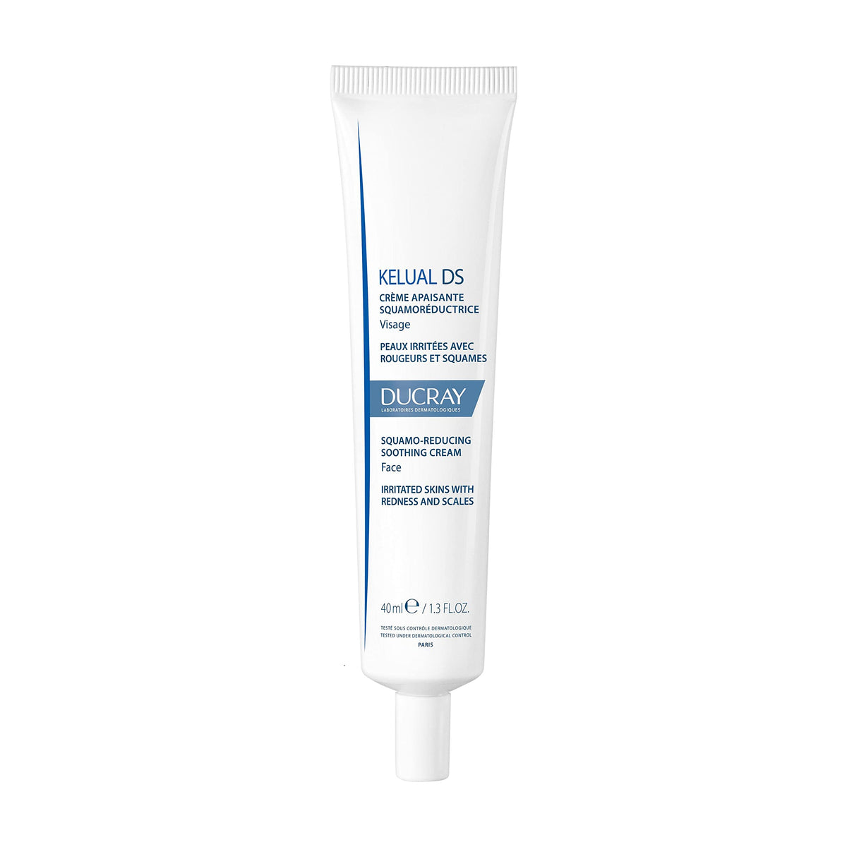 Ducray Kelual Ds, Crema Facial Calmante a Irritación, 40ml