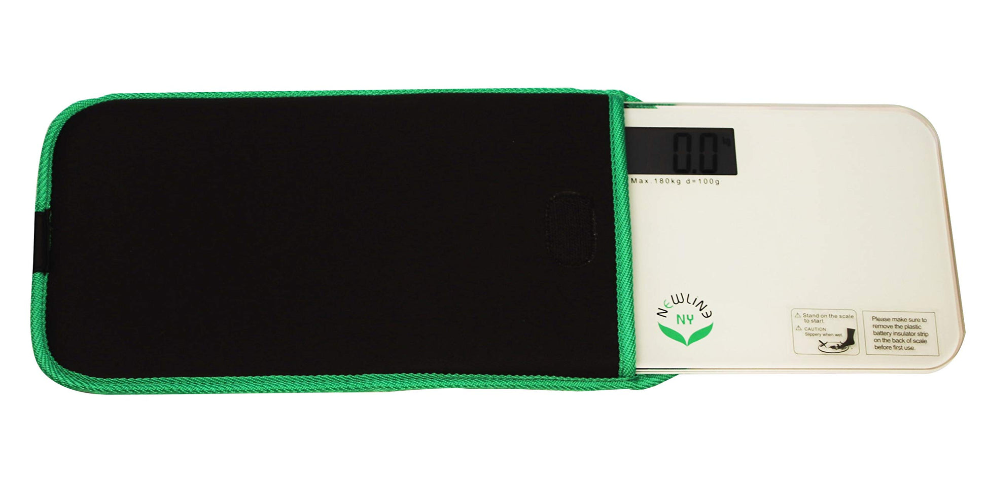 Báscula de Baño Mini NewlineNY Blanca con Estuche de Viaje