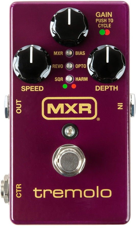 Jim Dunlop - Pedal de efectos de trémolo, morado