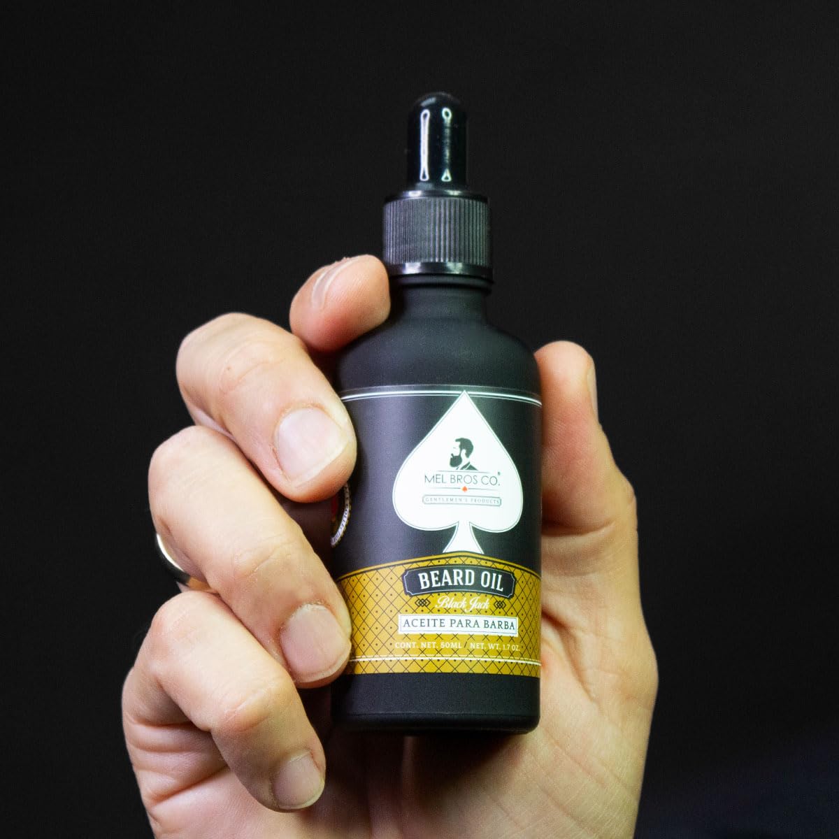 Aceite para Barba - Black Jack 50 ml (Aceite de Bergamota)