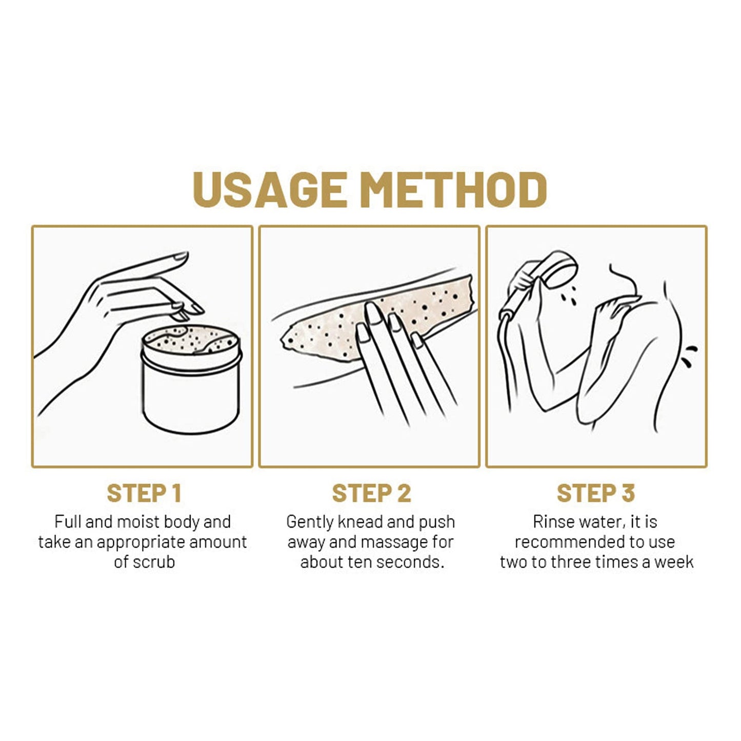 Exfoliante Corporal de Arroz Crema Suavizante para Aliviar la Sequedad