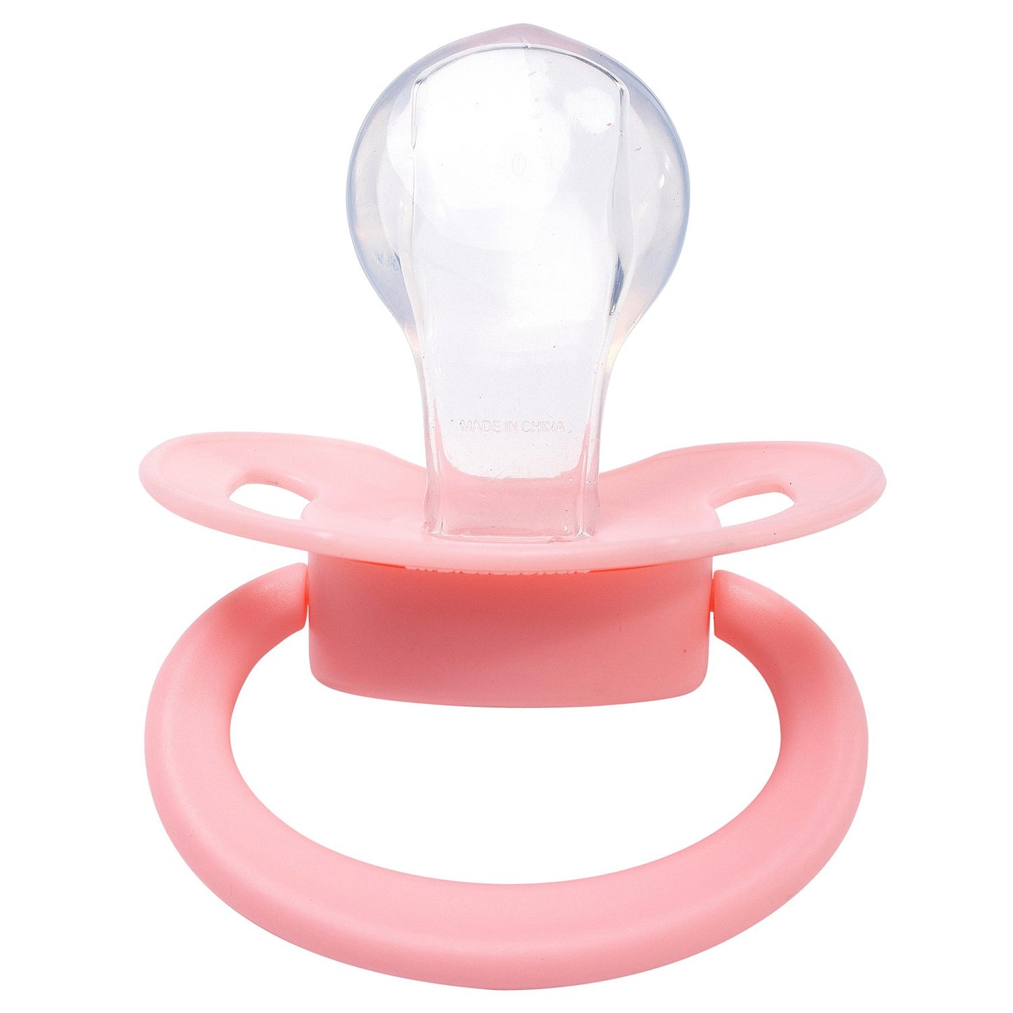 LittleForBig Bigshield Generation-II Adult Sized Pacifier Printed Set - Pink Kitty and Blue Puppy