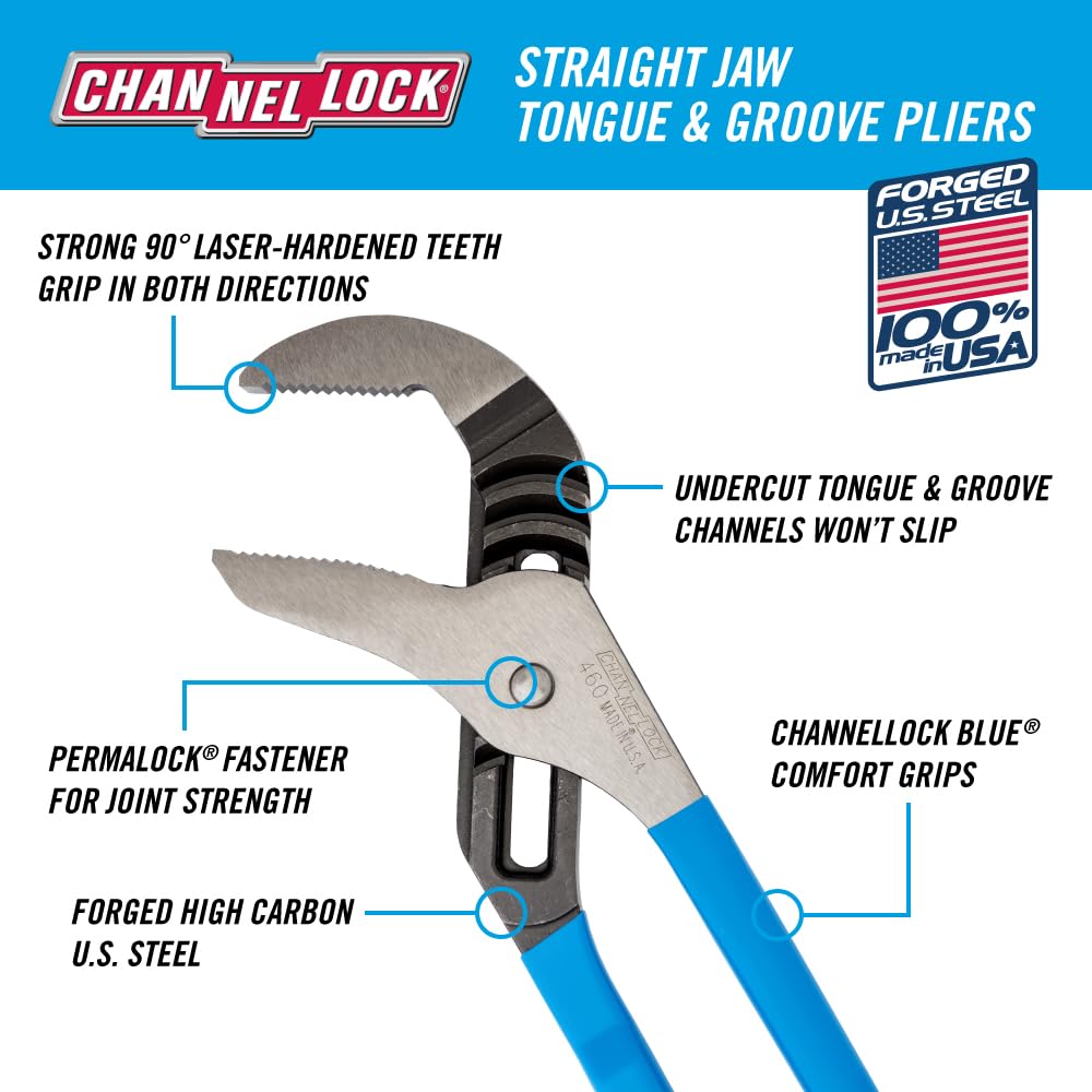Channellock - Alicates Tonque Groove 16 (460)