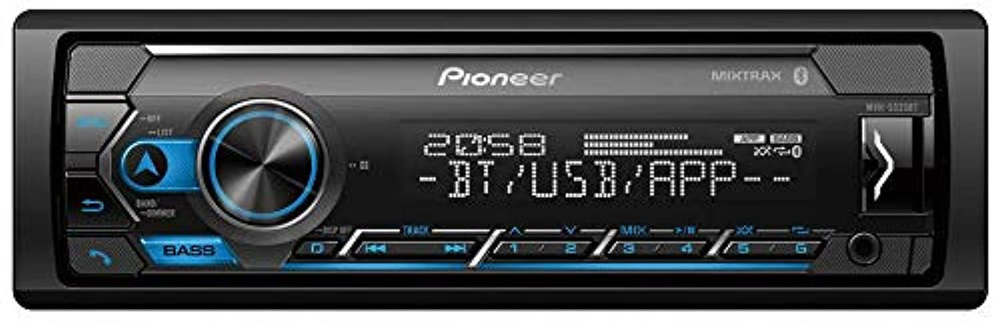 Autoestéreo Pioneer Bluetooth Mvh-s325bt Medios Digitales
