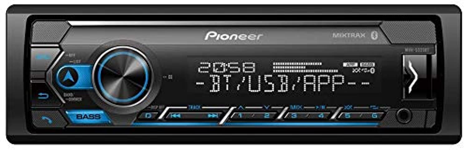 Autoestéreo Pioneer Bluetooth Mvh-s325bt Medios Digitales
