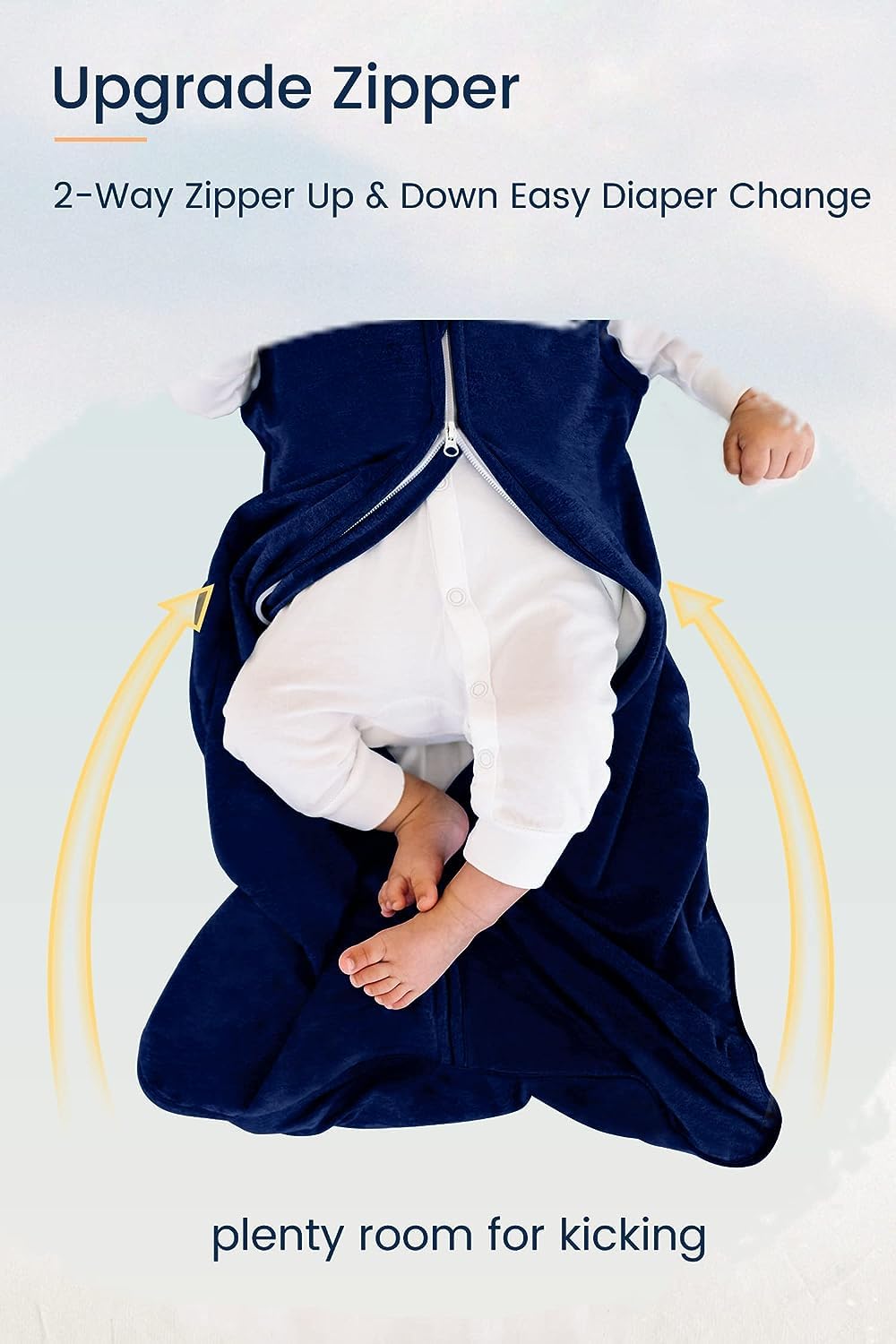 TotAha - Saco de dormir para niños pequeños 1.0 TOG para 2T-3T-4T, manta suave y portátil, saco de dormir para bebés con cremalleras seguras de 2 vías, saco de dormir para todas las estaciones para