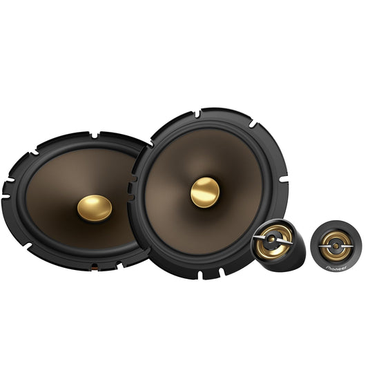 Altavoces para Automóvil Pioneer Serie A MAX TS-A653CH Redondos con Respuesta de Graves Mejorada