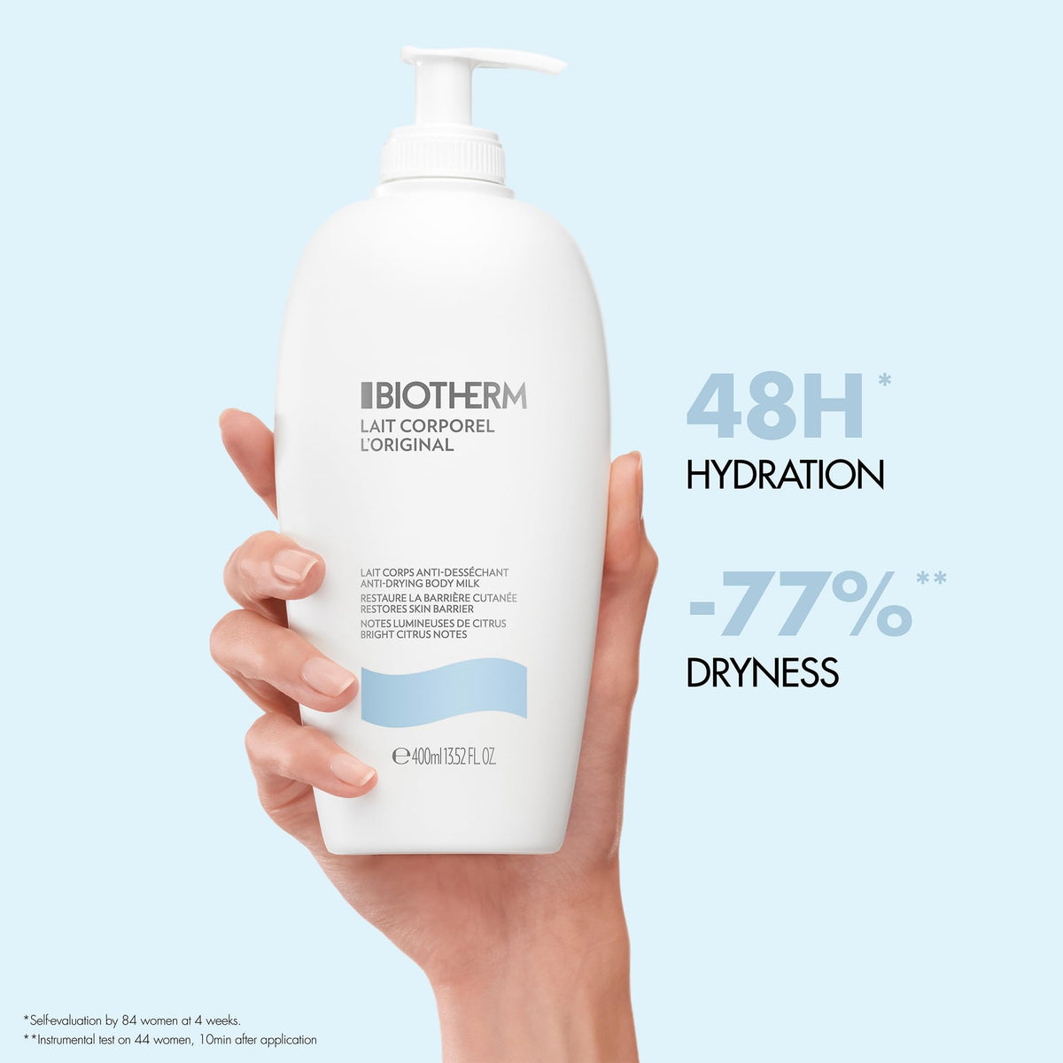 Biotherm Leche corporal antisecado, 13.4 onzas