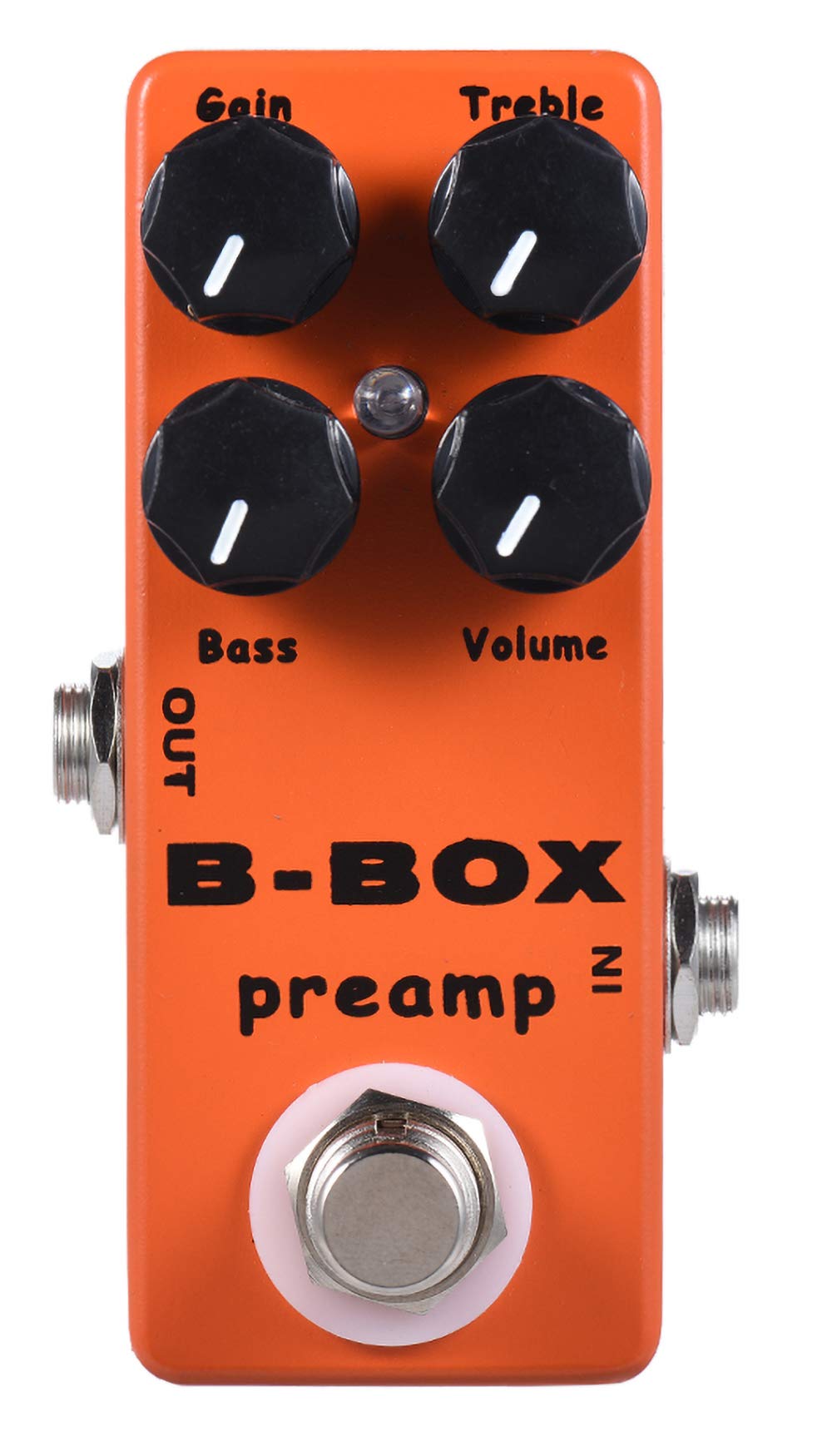 Pedal de Preamplificador de Guitarra Eléctrica YMuze Moskyaudio Mini B-Box sobremarcha