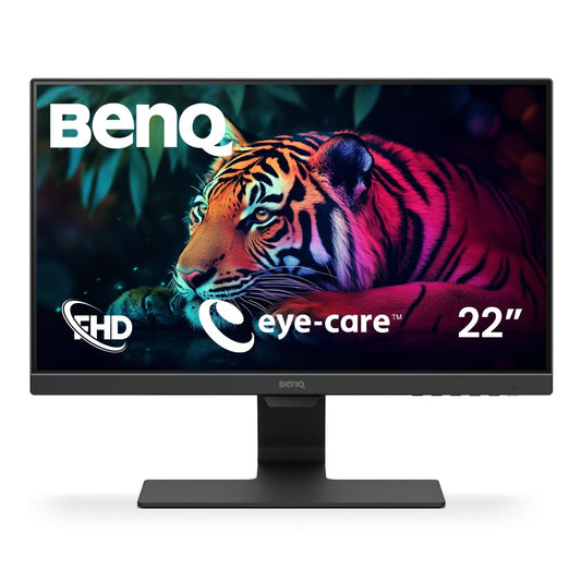 Monitor LED BenQ 21.5” Full HD 1080p Eye-Care Bisel Delgado HDMI Doble