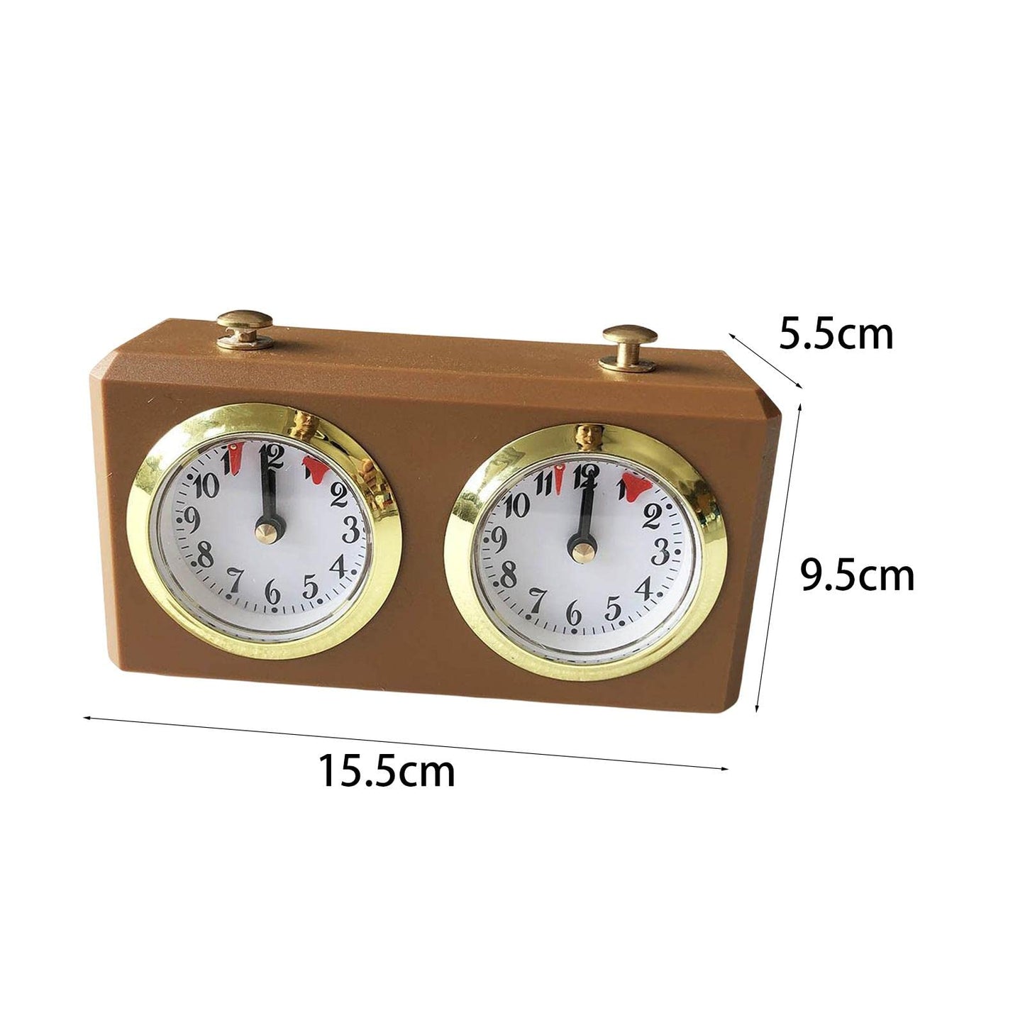 Reloj de Ajedrez Mecánico Tachiuwa Vintage para Entretenimiento Deportivo