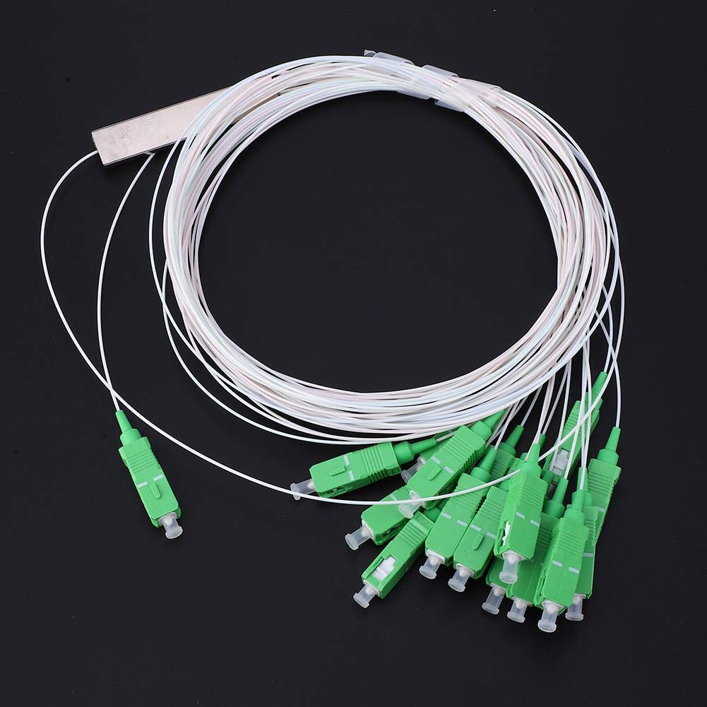 Splitter Óptico 1x16 PLC SC 0.9SM para Cableado de Fibra