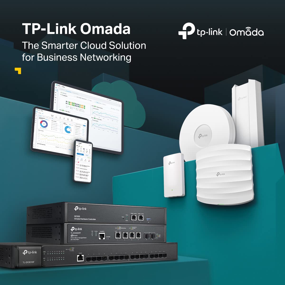 Punto de Acceso Inalámbrico TP-Link Wi-Fi 6 OMADA EAP610 AX1800 Dual Band