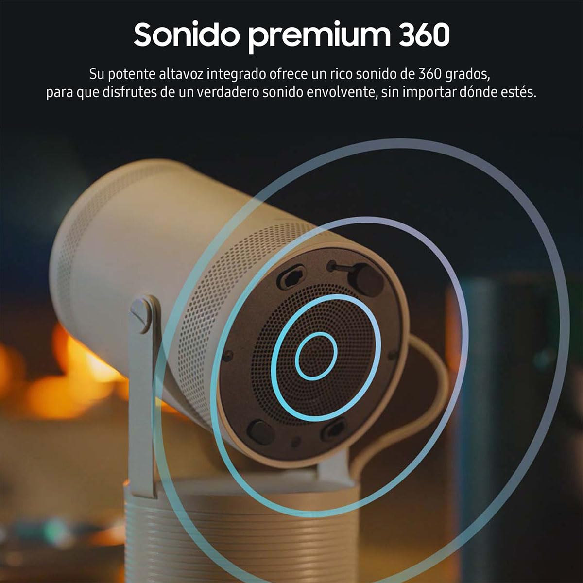 Proyector Samsung The Freestyle 2nd Gen 30" a 100" Modelo 2024