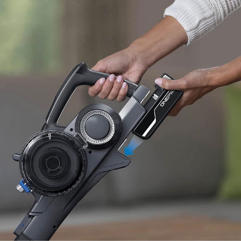 Hoover ONEPWR Blade+ Aspiradora Inalambrica con bateria Extra, Aspiradora Inalambrica Blade+, Plateado,1