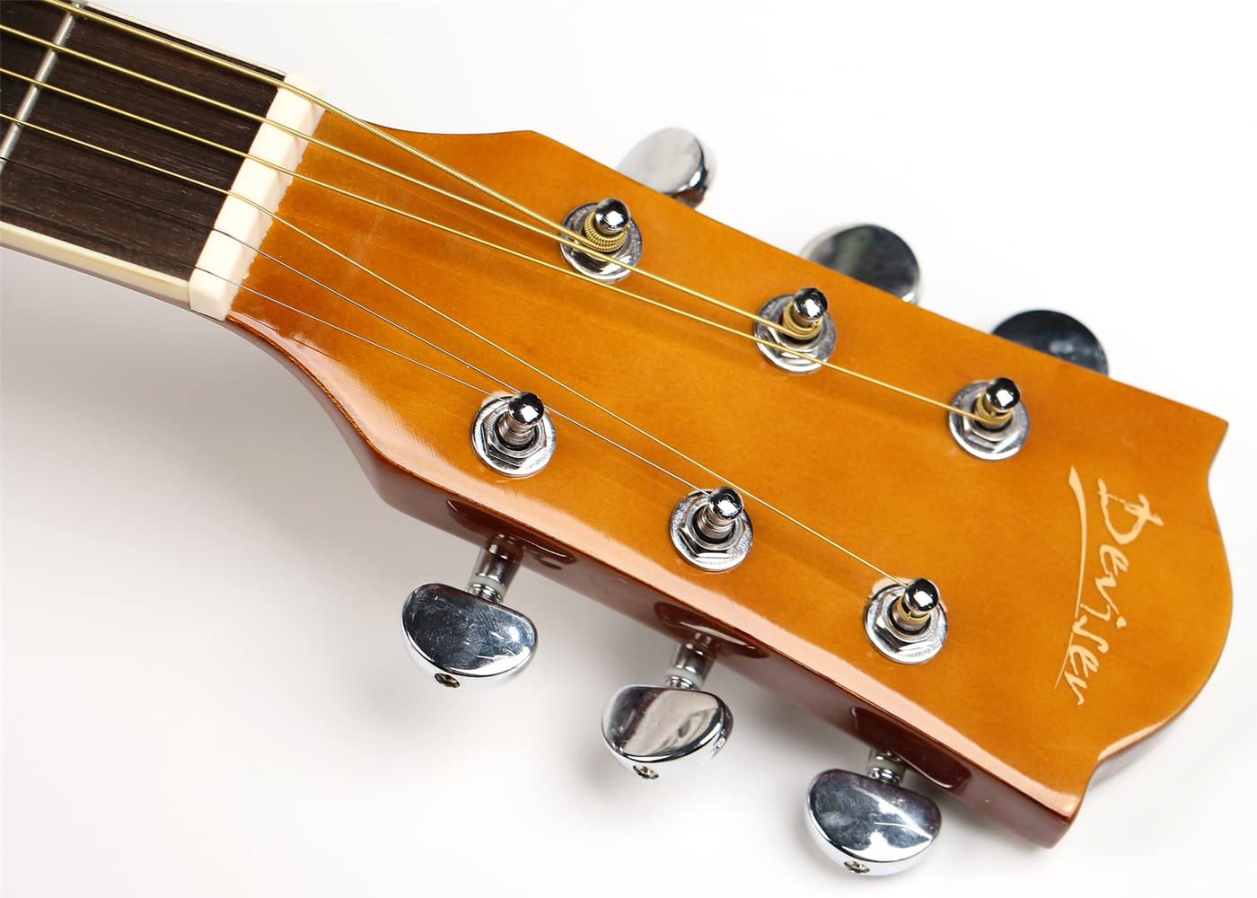 Guitarra Deviser Electroacústica L-806, Con Funda Y Calidad