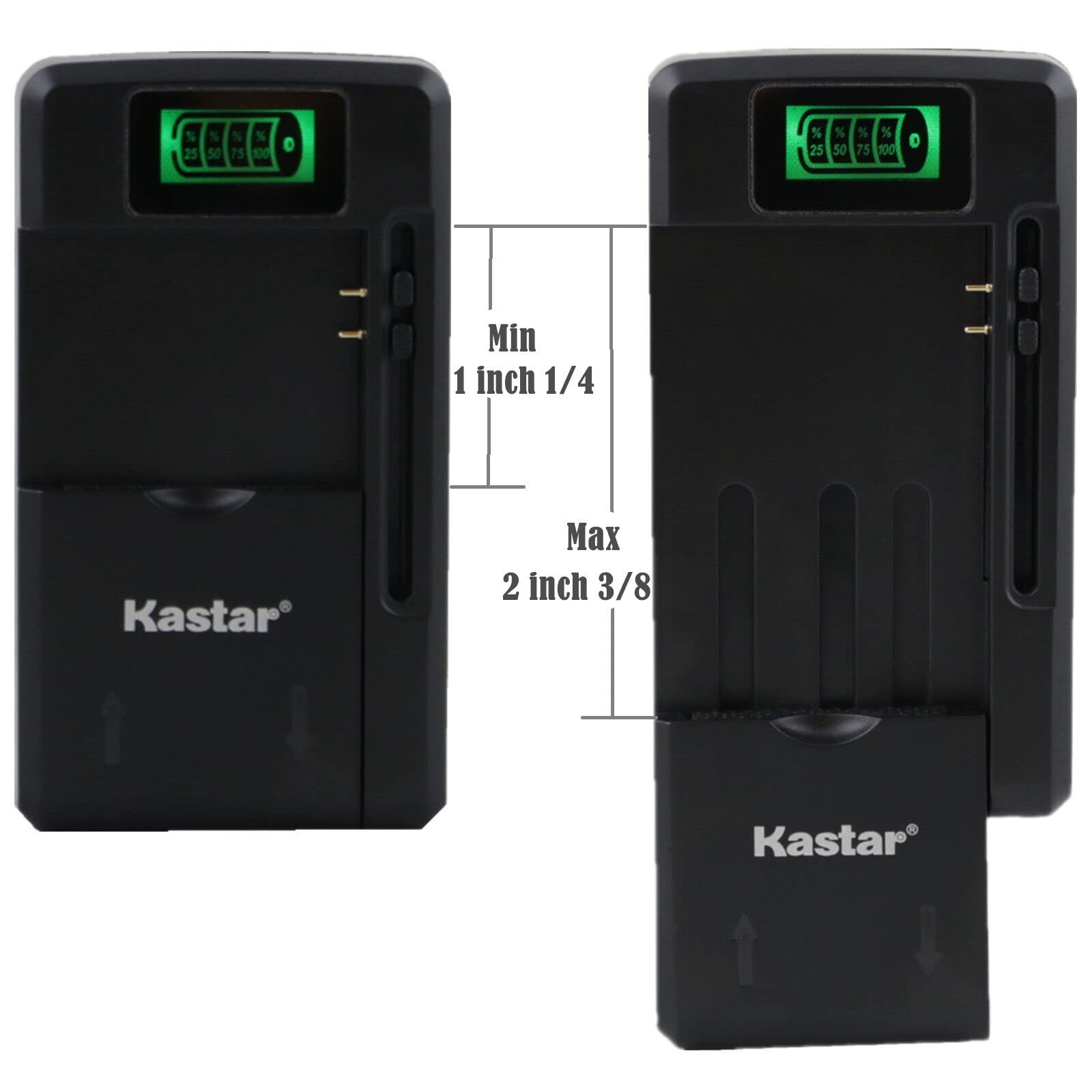 Cargador de Batería de Pared Kastar Negro Reemplazo para Nokia BL-5C