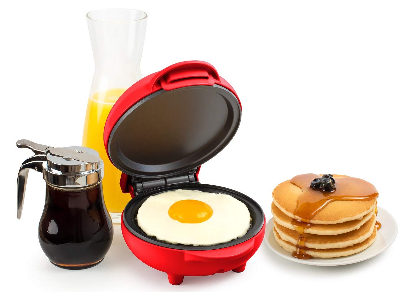 Mini Parrilla Nostalgia 5 Pulgadas Antiadherente para Cocinas Pequeñas