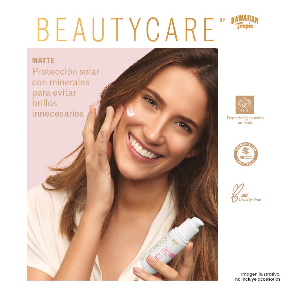 Beautycare Matte Protector Solar Facial FPS 30 50ml
