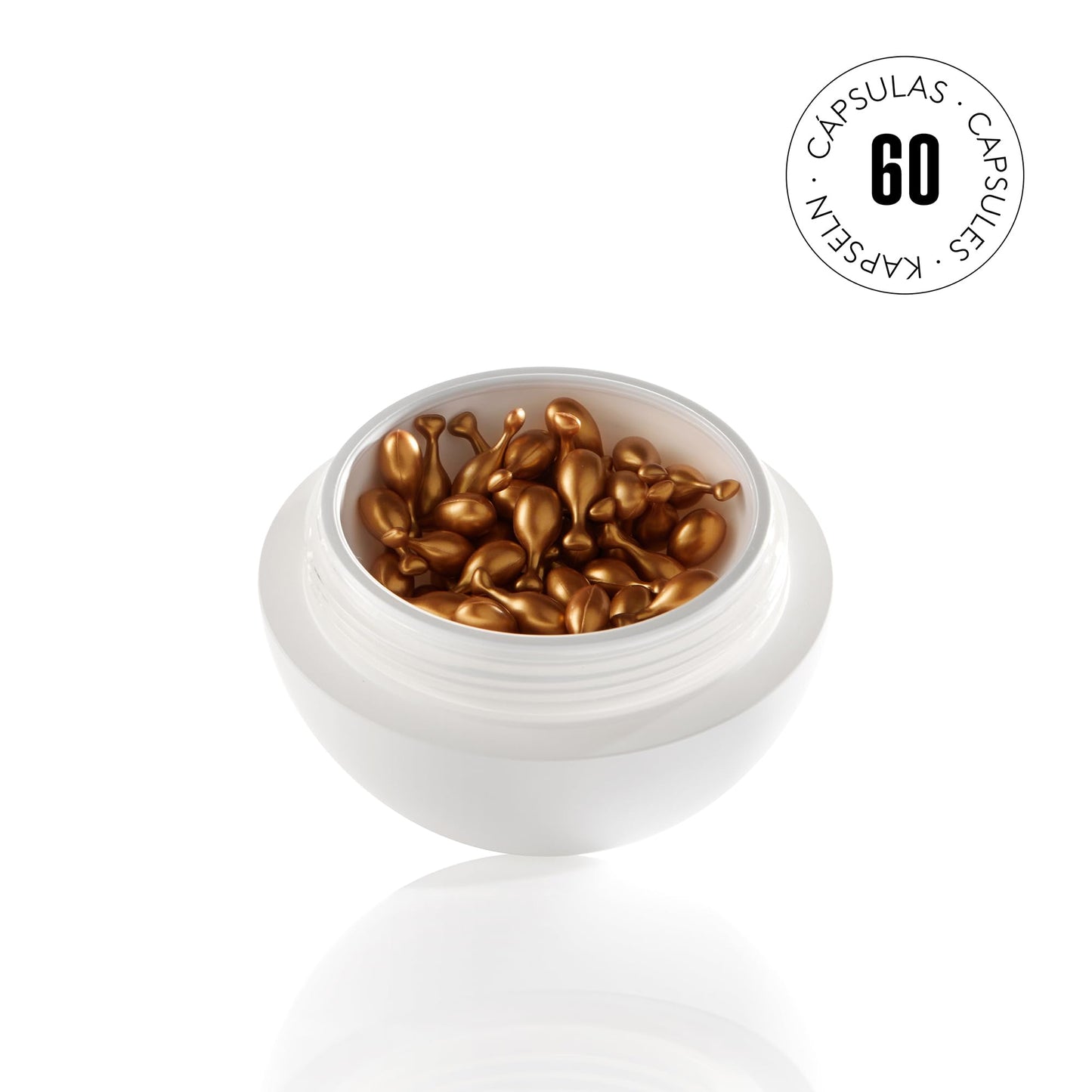 COCUNAT - Vitamina C Serum Facial - The Real C 60 Días - 20% de Ácido Ascórbico - Reduce Arrugas y Manchas - Serum Antiedad y Antimanchas - Tratamiento 2 meses - 60 Perlas - Skincare - El Packaging Puede Variar