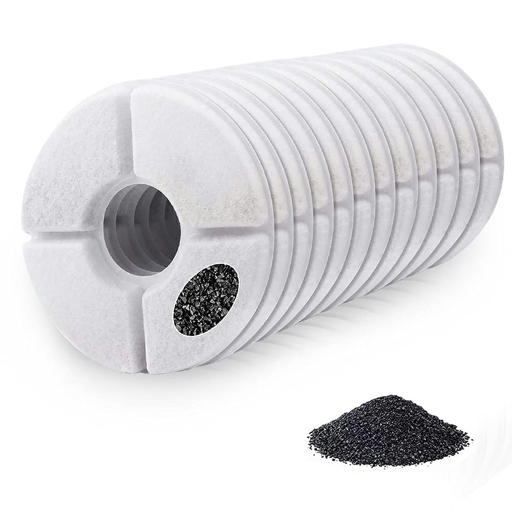 Filtros Fuente para Mascotas Paquetepensador Blanco de Carbono para Gatos y Perros