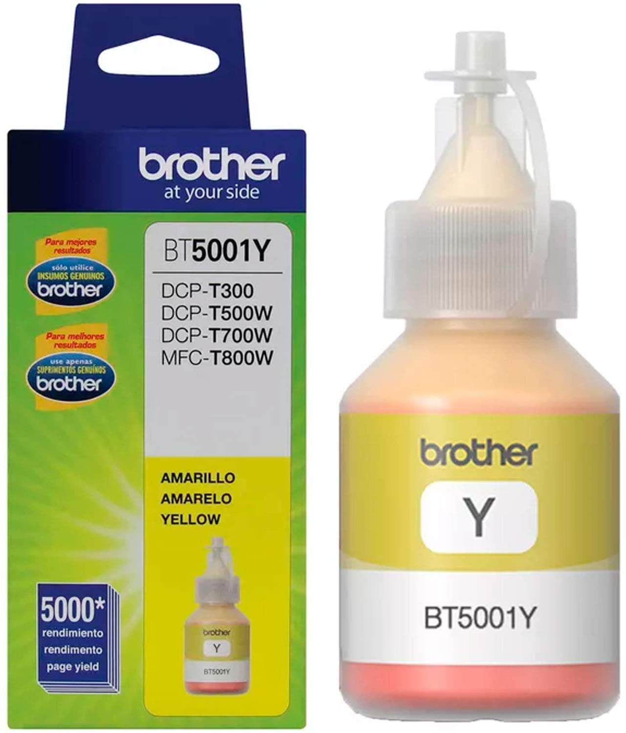 Brother Kit de 4 Tintas BTD60BK BT5001Y BT5001M BT5001C