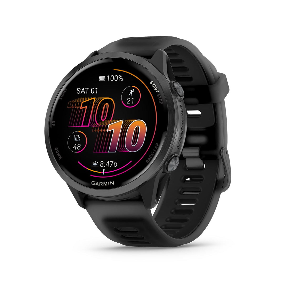 Reloj Inteligente Garmin Forerunner 570 Negro con GPS Avanzado para Correr y Triatlón