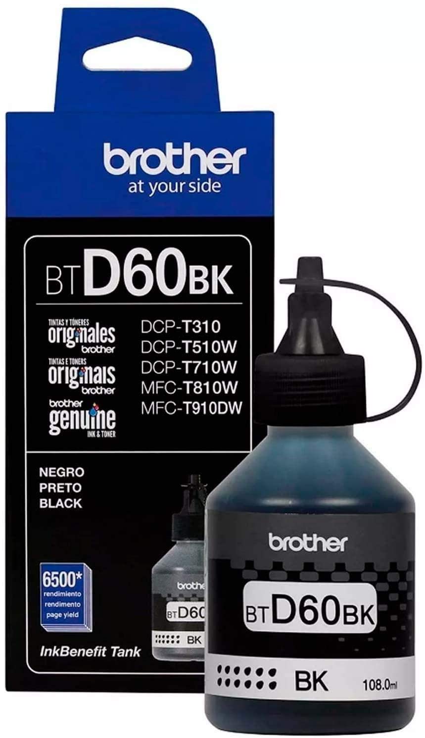 Brother Kit de 4 Tintas BTD60BK BT5001Y BT5001M BT5001C