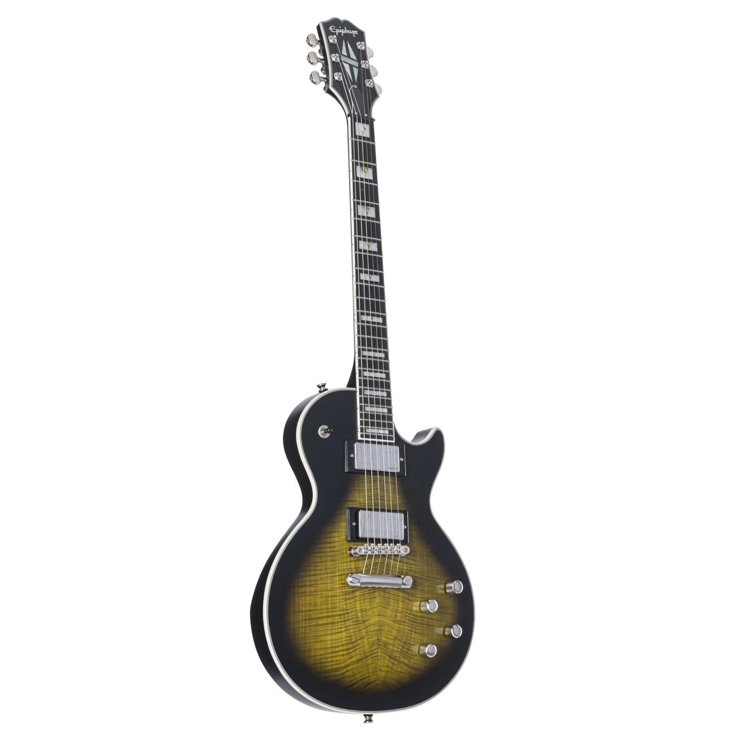 Epiphone Les Paul Prophecy, Tigre de oliva envejecido brillante