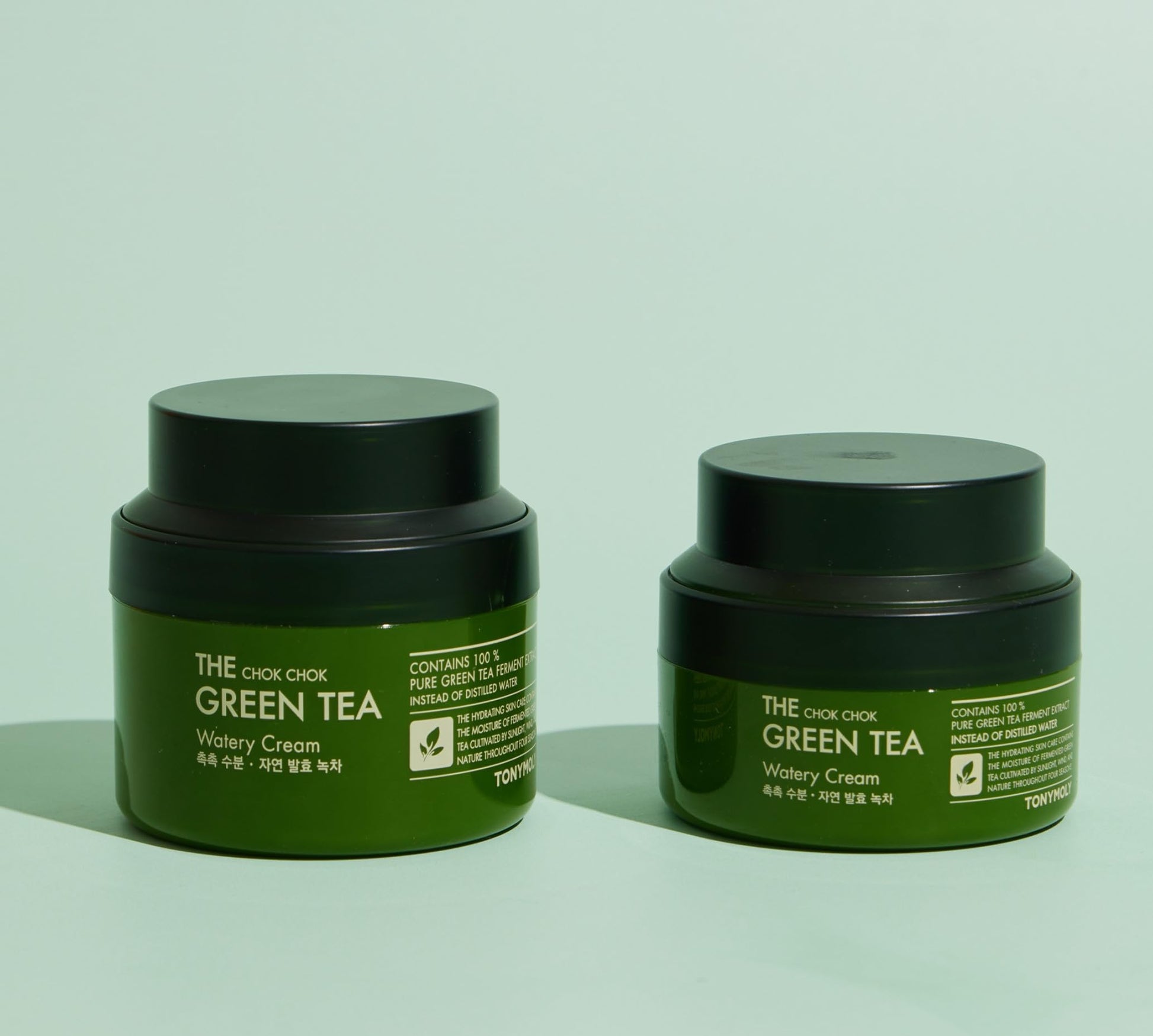 TONYMOLY The Chok Chok Green Tea Watery Cream, 3.4 fl. oz.