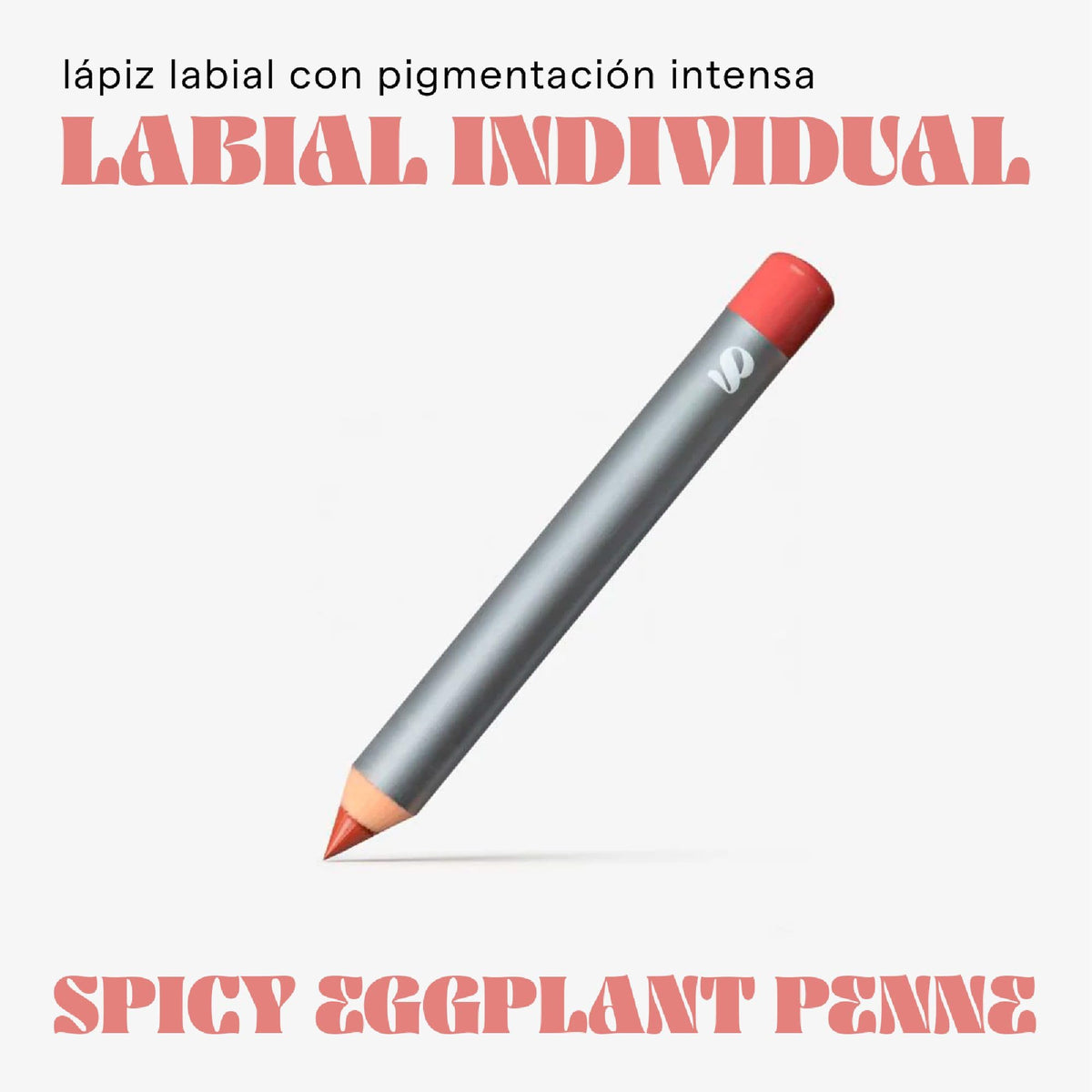 SARELLY, Labial Individual, Pigmentación Intensa, Larga Duración, Spicy Eggplant Penne, Sarelly Creativo Lab