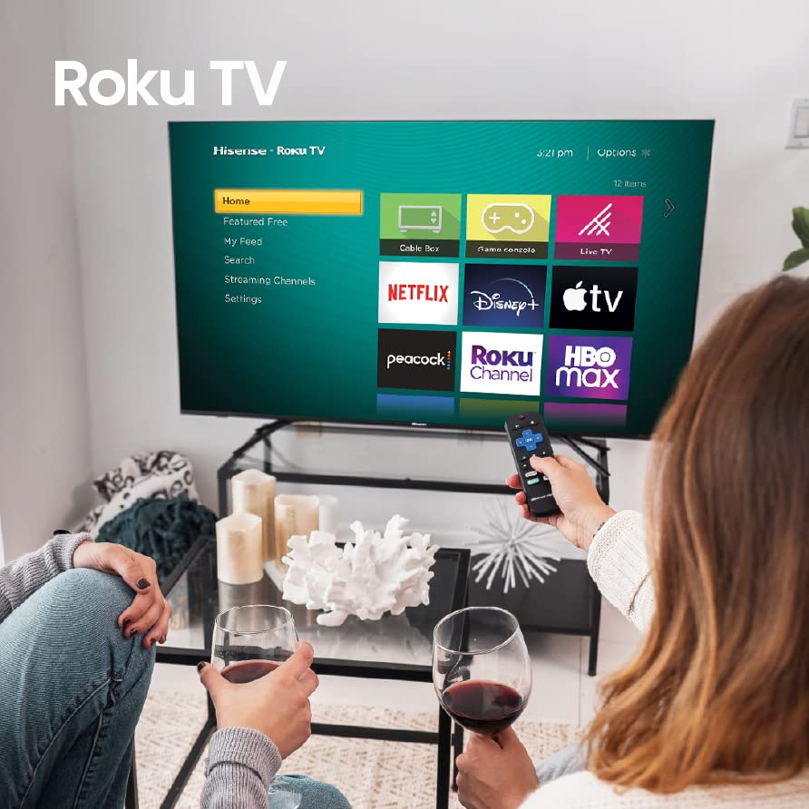 Hisense Televisión de 65" Class R7G5 Series 4K Ultra HD LED Samart TV Compatible con Netflix, Disney+, HBO MAX y Apple TV - 65R7G5 (Reacondicionado)