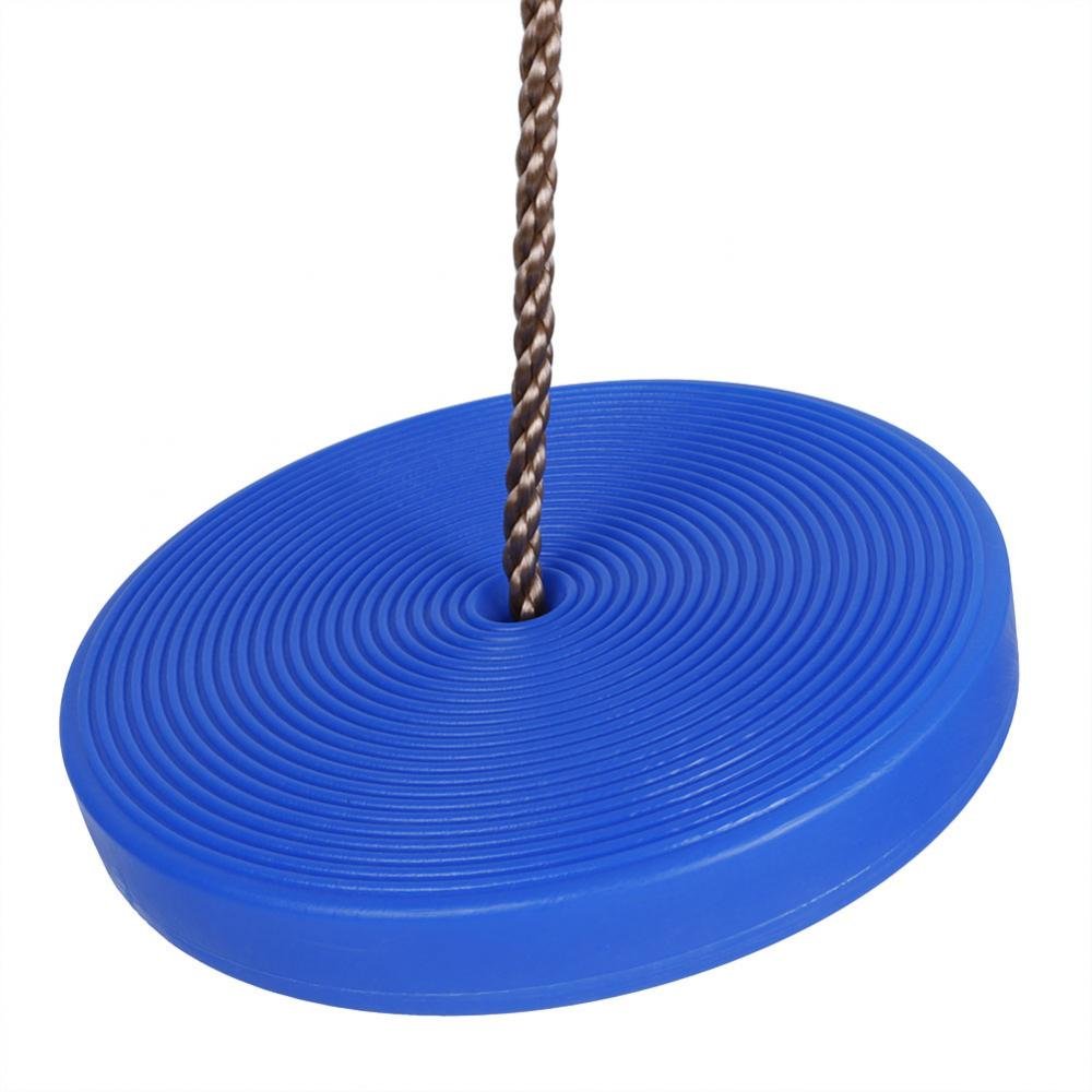 Columpio de cuerda de escalada ajustable de 1,7 m con plataformas Escalera de cuerda de cinco nudos para niños Equipo de entrenamiento de deportes al aire libre para niños Columpio,Hogar y Cocina