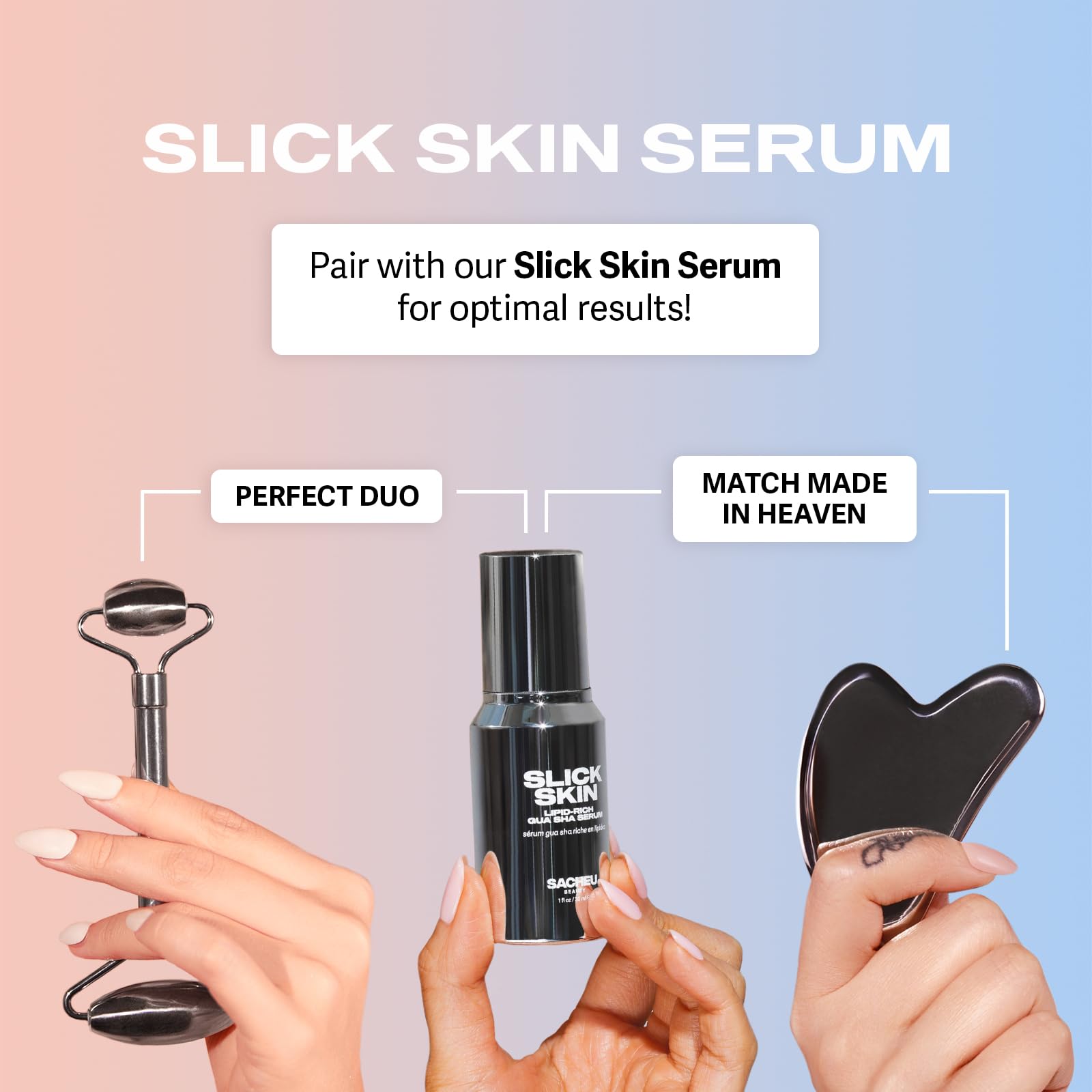 Sacheu Stainless Steel Gua Sha Tool Unisex Tool 1 Pc