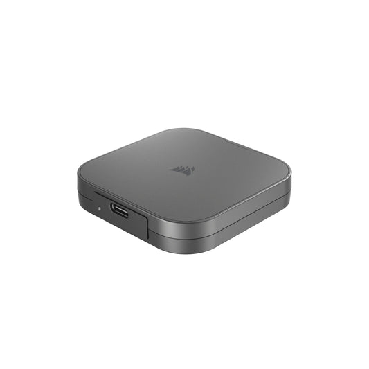 CORSAIR EX400U 4TB USB4 Unidad SSD Externa USB Type-C Portátil – Conexiones USB4, USB 3.2 Gen2 2x2, Hasta 40 Gbps, Plug-&-Play, MagSafe, Incluye cable USB-C a USB-C (USB4) – Windows PC, iOS Mac – Gris