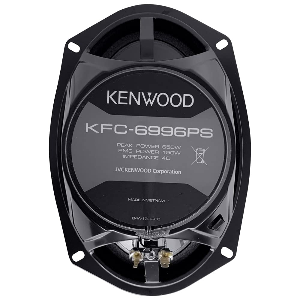Bocinas Automotrices Kenwood KFC-6996PS Negro 6x9 5 Vías 650W Potencia Máxima